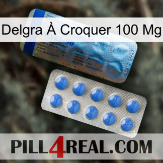 Delgra À Croquer 100 Mg 40